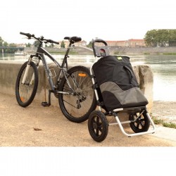 CHARIOT ISOTHERME POUR VELO "BIKE & SHOP"
